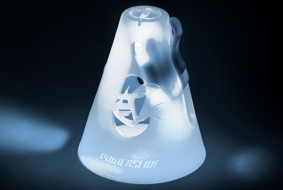 LED Cones that glow in the dark of the brand Powerslide